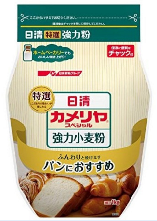 日清特選高筋麵包用小麥粉（密封袋包裝）1kg