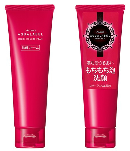 資生堂AQUALABEL水之印濃密泡保濕洗面奶130g