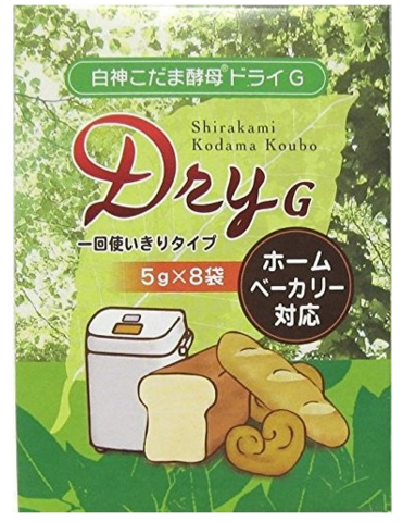 白神木精乾燥酵母Dry G 5g*8袋