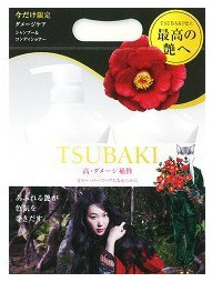 資生堂白椿洗髮水+護髮素修護套裝500ml+500ml