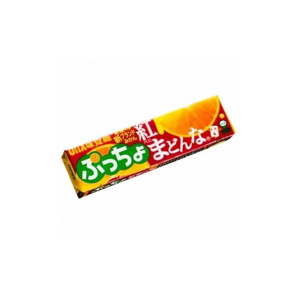 日本味覺糖悠哈UHA紅柑夾心軟糖 10粒