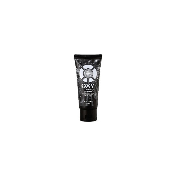 樂敦OXY男士黑炭深層清潔洗面奶（含磨砂）130g