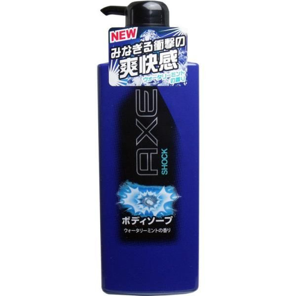 聯合利華AXE SHOCK男士清爽沐浴露（薄荷味）480g