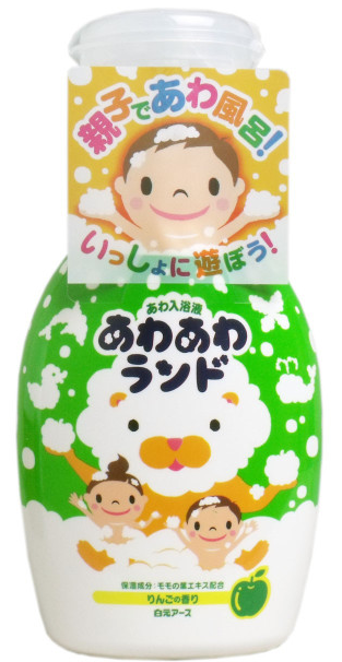 白元泡泡沐浴露（蘋果味）300ml