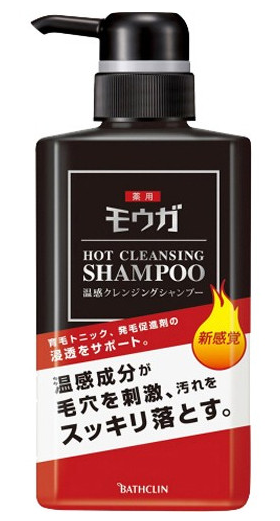 巴斯克林mouga藥用溫感生發洗頭水380ml