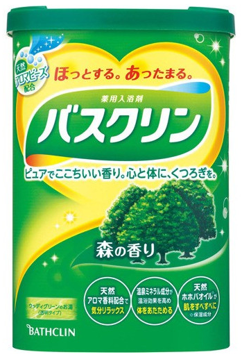 巴斯克林藥用入浴劑（森林香）600g