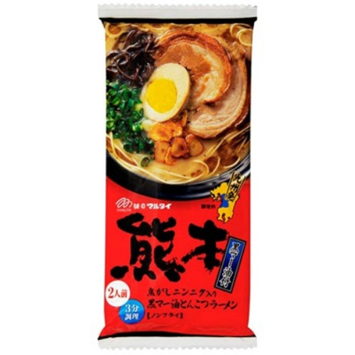 MARUTAI 熊本黒麻油 豬骨拉麵 186g