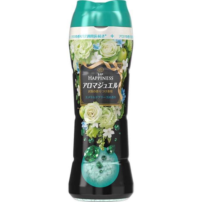 P&G LENOA HAPPINES綠寶石清新花香衣物洗滌芳香劑520ml