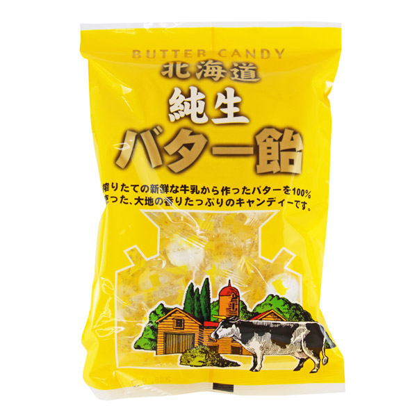 北海道純生黄油风味糖100g