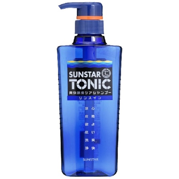 SUNSTAR TONIC 男士藍色清爽型洗髮水 460