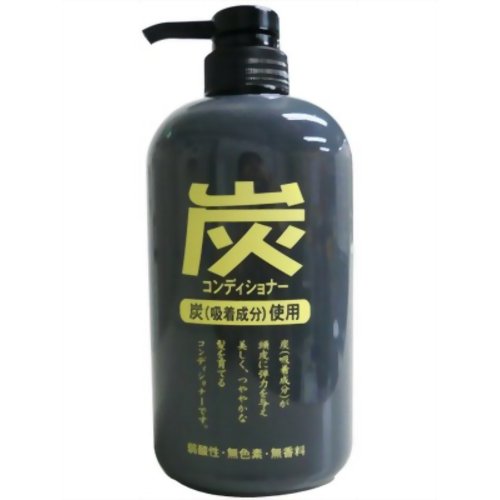 純藥 弱酸性無色素無香料無硅油 炭護髮素600ml