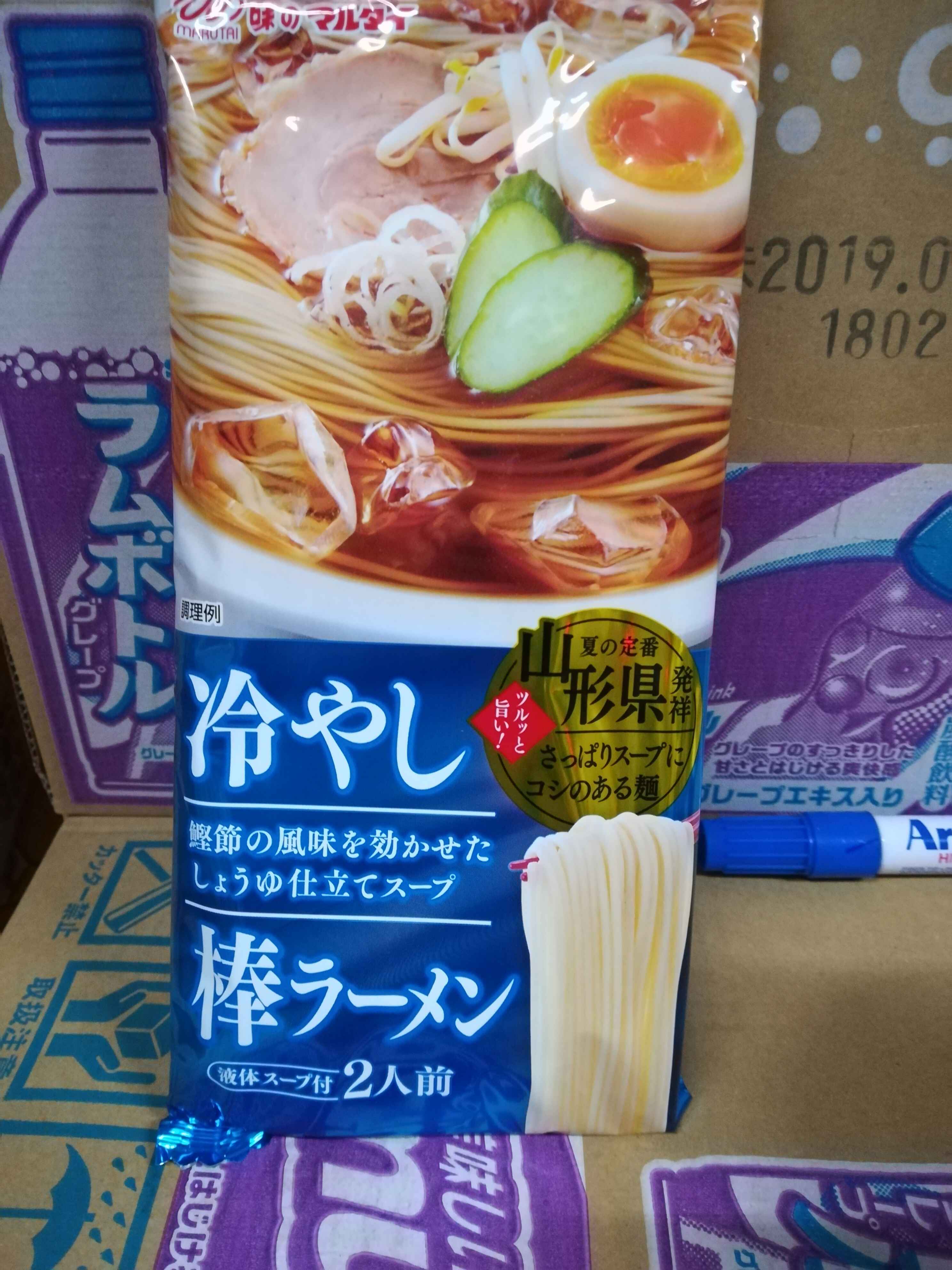 Marutai夏季限定山形縣 鰹魚干風味爽口冷麵 240g