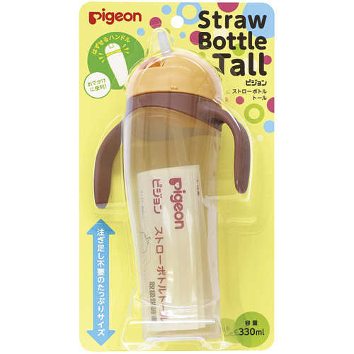 貝親 吸引杯 Tall(黃色) 330ml