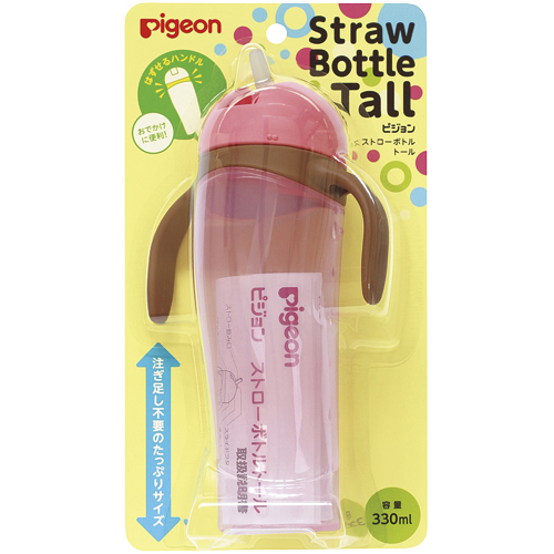 貝親 吸引杯 Tall(粉色) 330ml