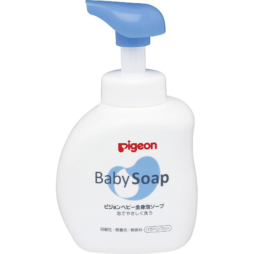 貝親泡沫沐浴洗髮二合一 500ml