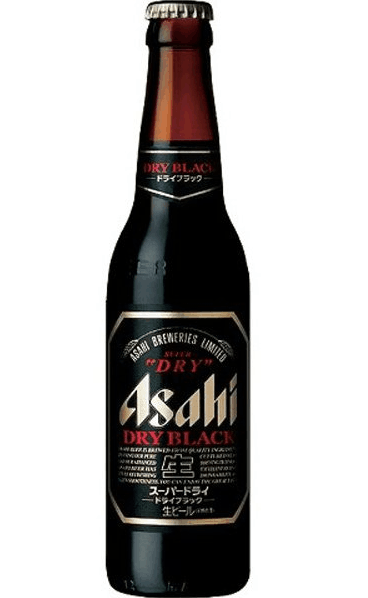 朝日超爽黑啤酒334ml  酒精度5.5%