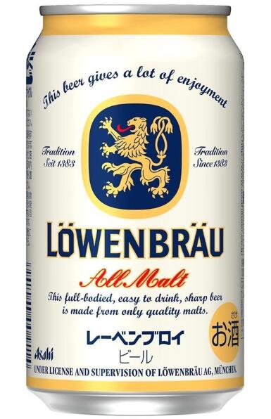 朝日LOWENBRAU啤酒 350ml 酒精度5%