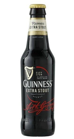 麒麟GUINNESS EXTRA STOUT健力士醇黑啤酒330ml