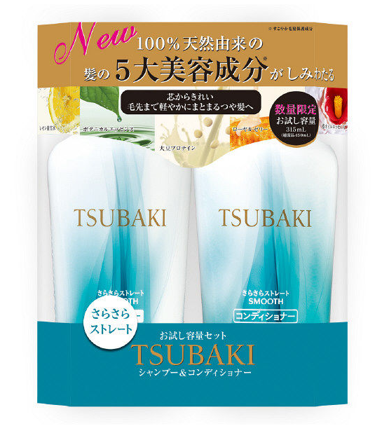資生堂 TSUBAKI 清爽順直 洗髮水+護髮素 套裝 315mlX2支