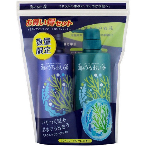 Kracie 海润藻深层保湿洗护套装520ml+520g