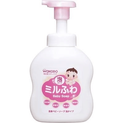日本和光堂．嬰幼兒沐浴泡       SC1