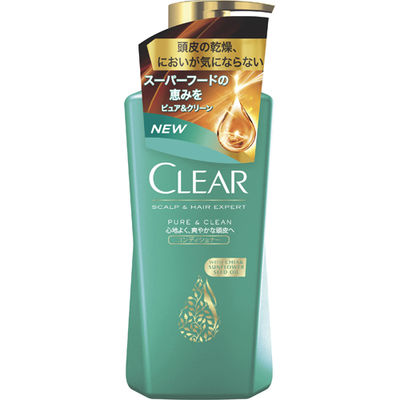 聯合利華 CLEAR PURE & CLEAN無硅護髮素 清涼感花香370g