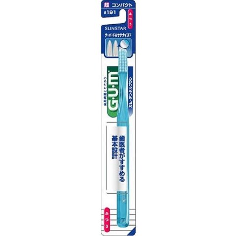 Sunstar GUM3列細毛頭超緊密抗菌牙刷（#191）標準