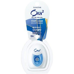 Sunstar Ora2  Stain clear去漬牙線（無味）32M