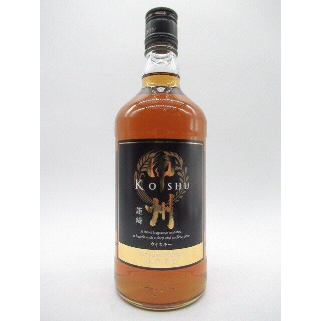 甲州(KO SHU) 韮崎 GOLD BLENDED WHISKY（金標）威士忌 37度700ml