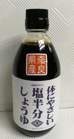 對身體有益的半鹽醬油300ml 