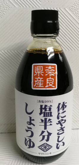 對身體有益的半鹽醬油720ml  