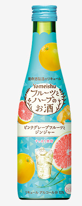 美容養命酒粉色西柚和姜 甜香酒 10% 300ml （水果與香草的酒）