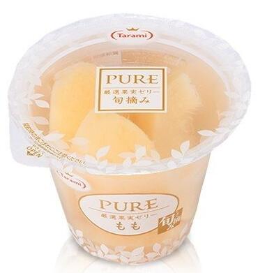 Tarami 多良見PURE時令採摘純大果肉啫喱 白桃味270g