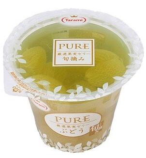 Tarami 多良見PURE時令採摘純大果肉啫喱 葡萄味270g