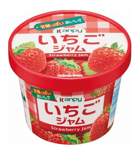 加藤產業 Kanpy紙杯草莓醬140g