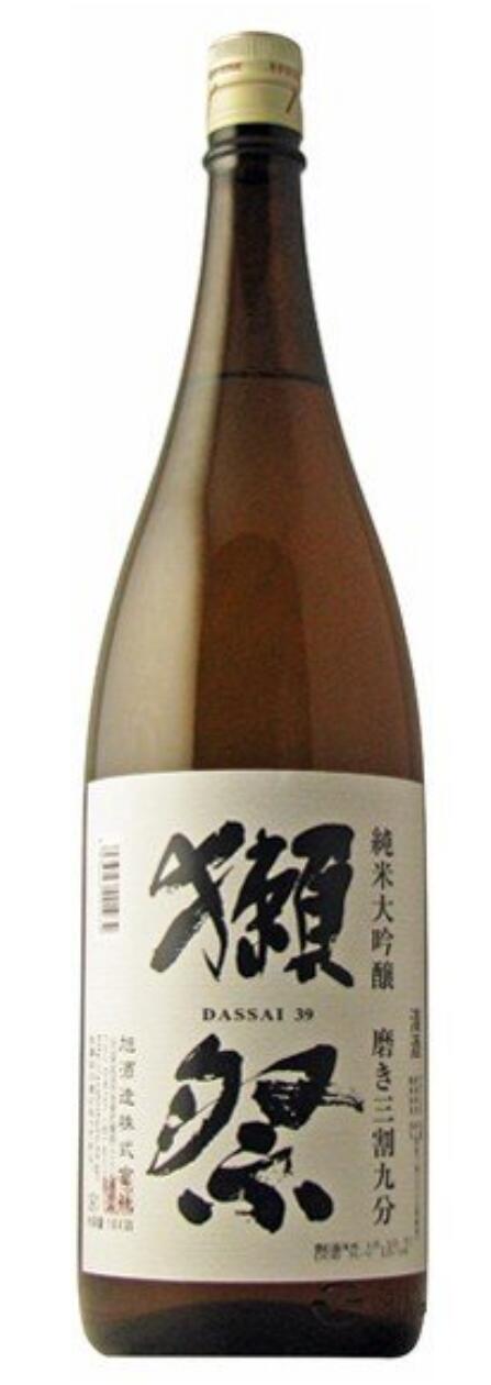 獺祭　純米大吟醸　研磨三割九分1800ml 16％