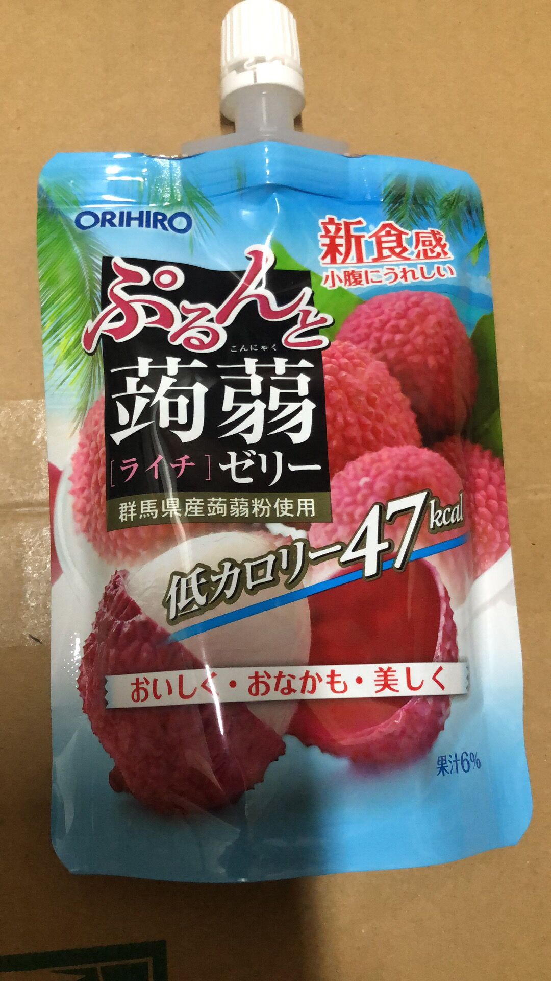 Orihiro立喜乐蒟蒻啫喱 荔枝130g