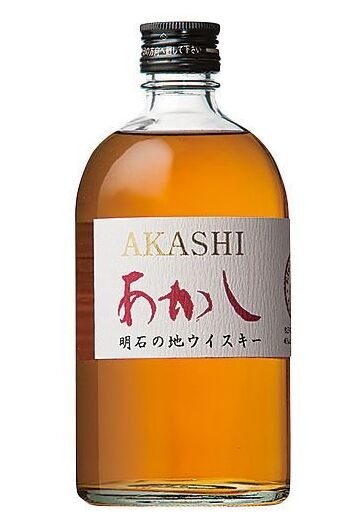 日本明石威士忌白橡木（紅牌）40°500ml