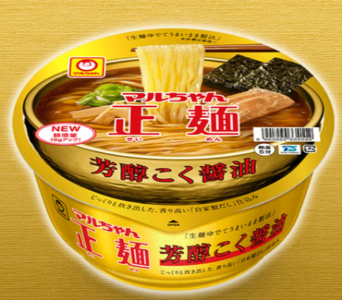 日本東洋水產 正麵 芳醇濃厚醬油味拉麵方便麵119g