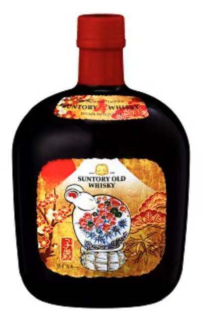 三得利OLD威士忌鼠標 子歳 干支43%  700ml