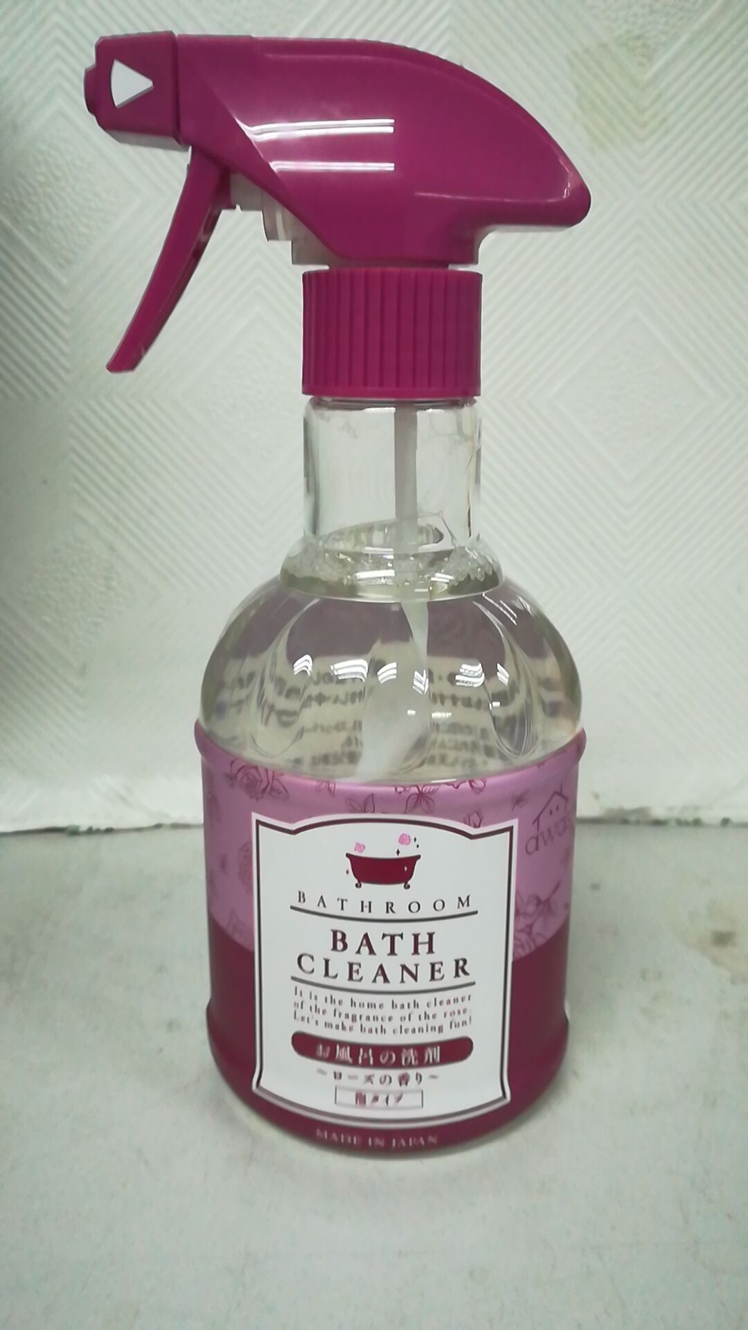 ROCKET嬡渥姿玫瑰香浴室泡沫清潔劑  400ml
