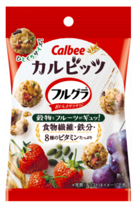 Calbee 營養均衡穀物壓縮麥片球26g