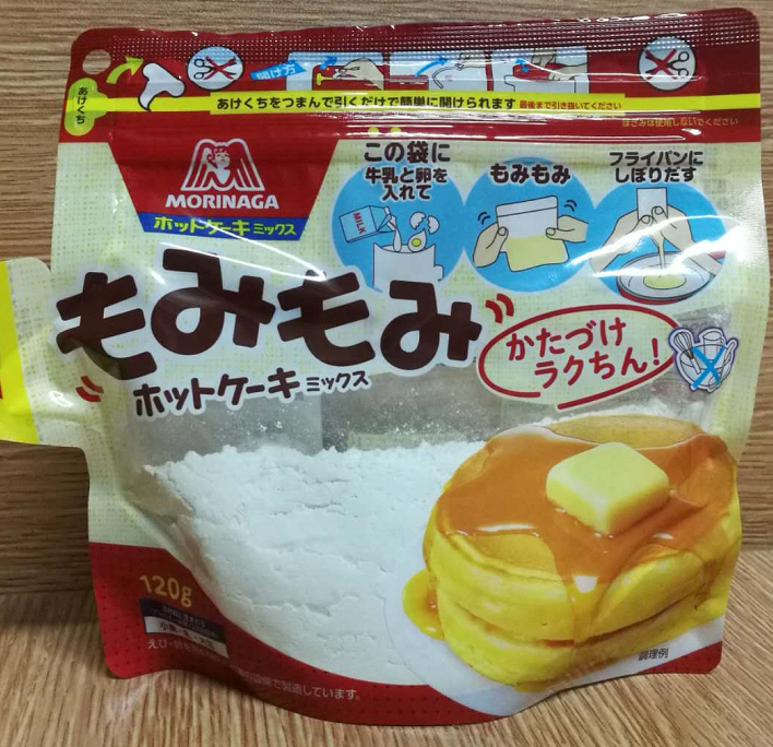 森永 揉一揉简便松饼粉MIX 120g