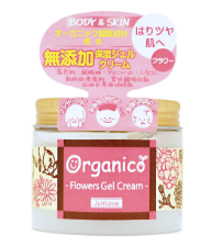 有機鮮花保濕凝膠面霜150g