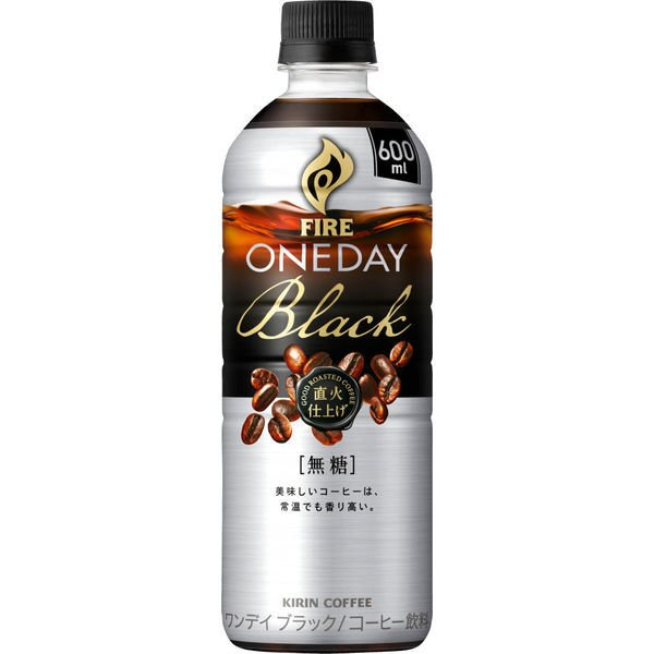 KIRIN FIRE ONE DAY無糖黑咖啡600ml