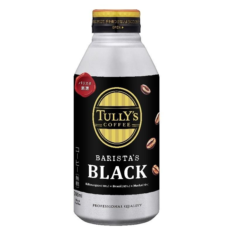 伊藤园 TULLY'S COFFEE BARISTA'S 無糖黑咖啡 390ml