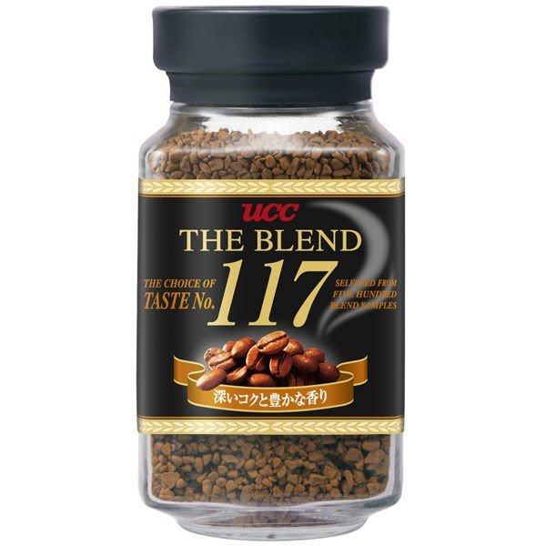 UCC 117速溶純黑咖啡 90g 瓶装