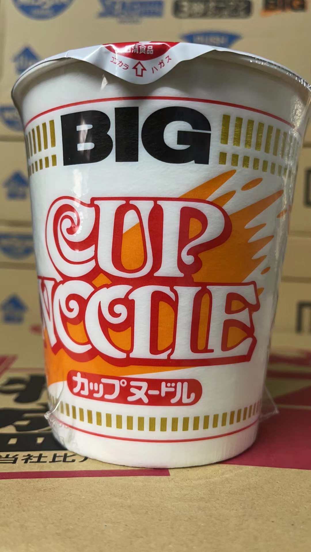 日本 日清 合味道BIG杯麵101g
