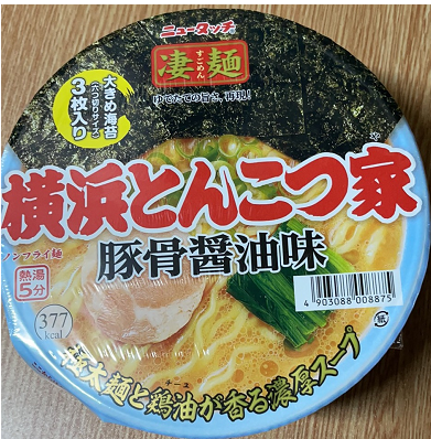 日本 凄麺横浜豚肉拉面117g