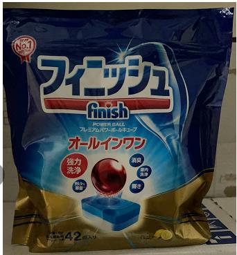 日本 Finish自动洗碗机用 多功能合一洗剂